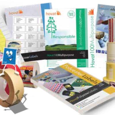 Colour Labels, a vast selection of sizes and box quantities available and in stock for next-day delivery