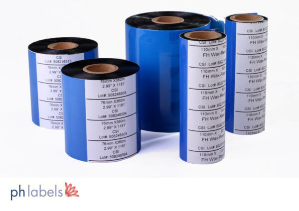 Compatible Thermal Ribbons, for all the market leading printer models, over 500 different sizes available