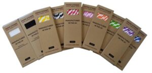 Paper Straws UK, for hot and cold drinks, 11 colours available